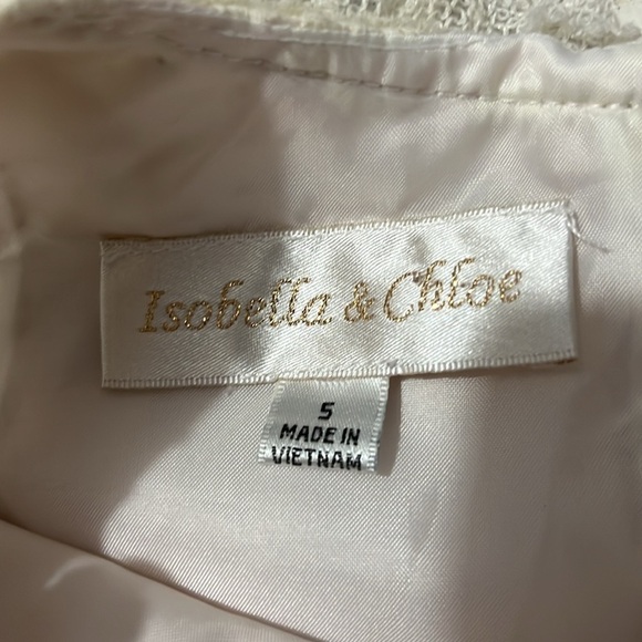 Isobella & Chloe Embroidered Dress Size 5 - Picture 5 of 8